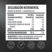 Birdman Creatina Monohidratada Sin Sabor 450 gr