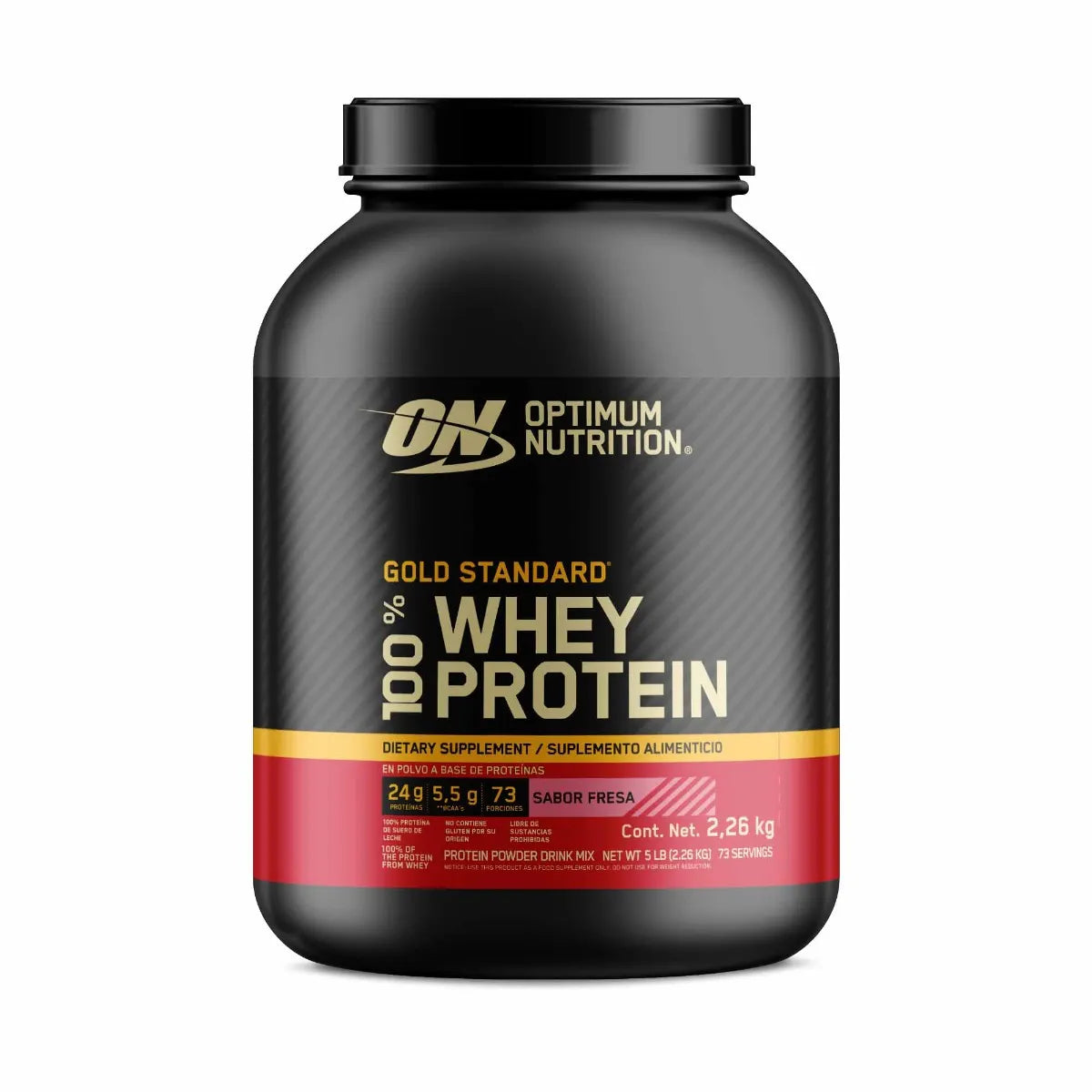 Optimum Nutrition 100% Whey Protein 2.29 Kg (5.05 Lb)