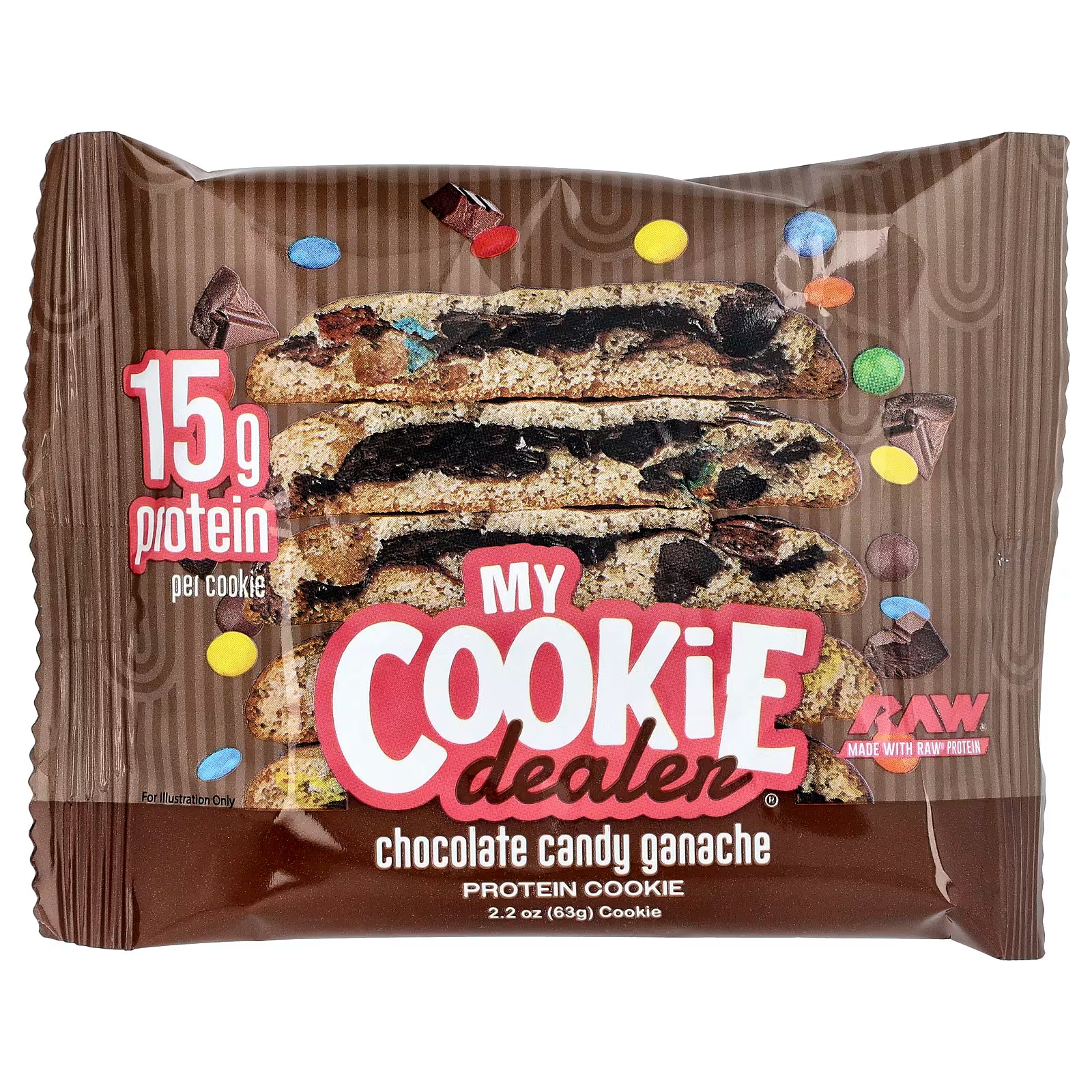 12 Pack My Cookie Dealer Galleta de Proteina 63 gr c/u