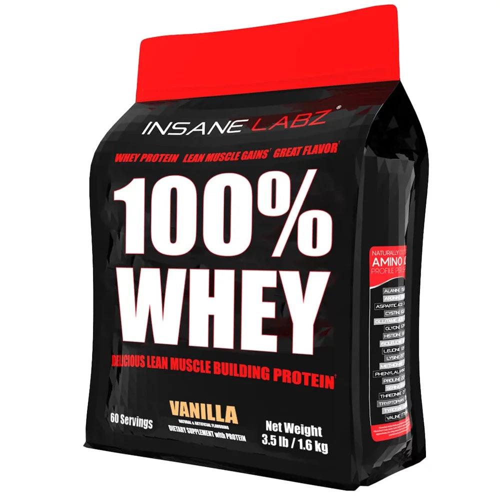 Insane Labz 100% Whey Protein 1.6 Kg (3.5 lb)