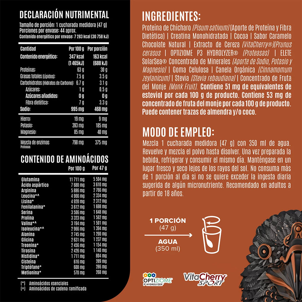 Birdman Falcon Performance Proteína Vegana Orgánica 2.1 Kg