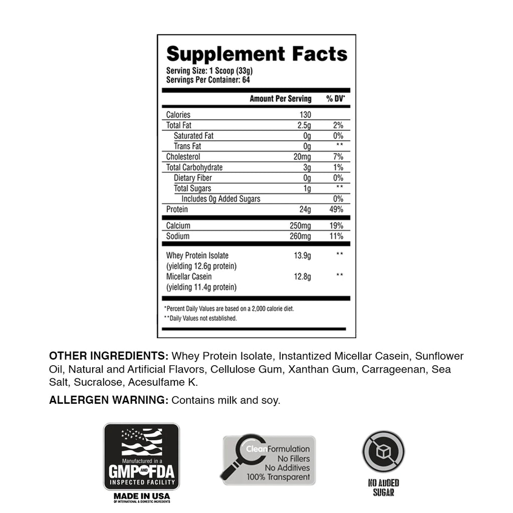 Apollon Nutrition 50/50 Formula-X Protein Whey Isolate 2.3 Kg (5 lb)
