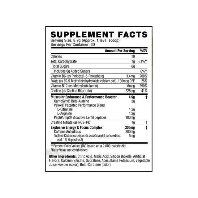 C4 Original Pre-Workout Con Sabor 30 servicios