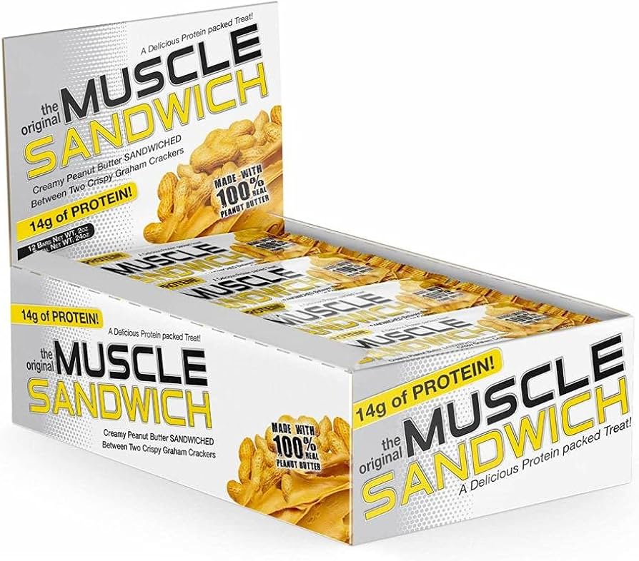 12 Pack Muscle Sandwich 56 gr c/u