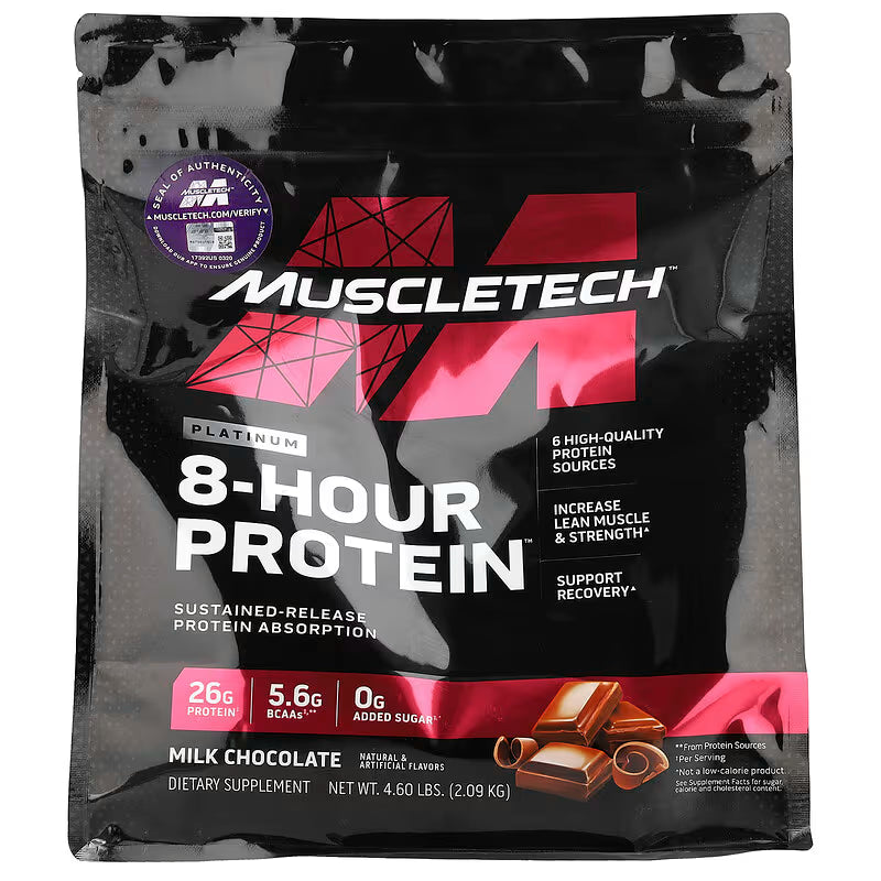 MuscleTech 8 Hour Protein 2.09 Kg (4.60 lb)