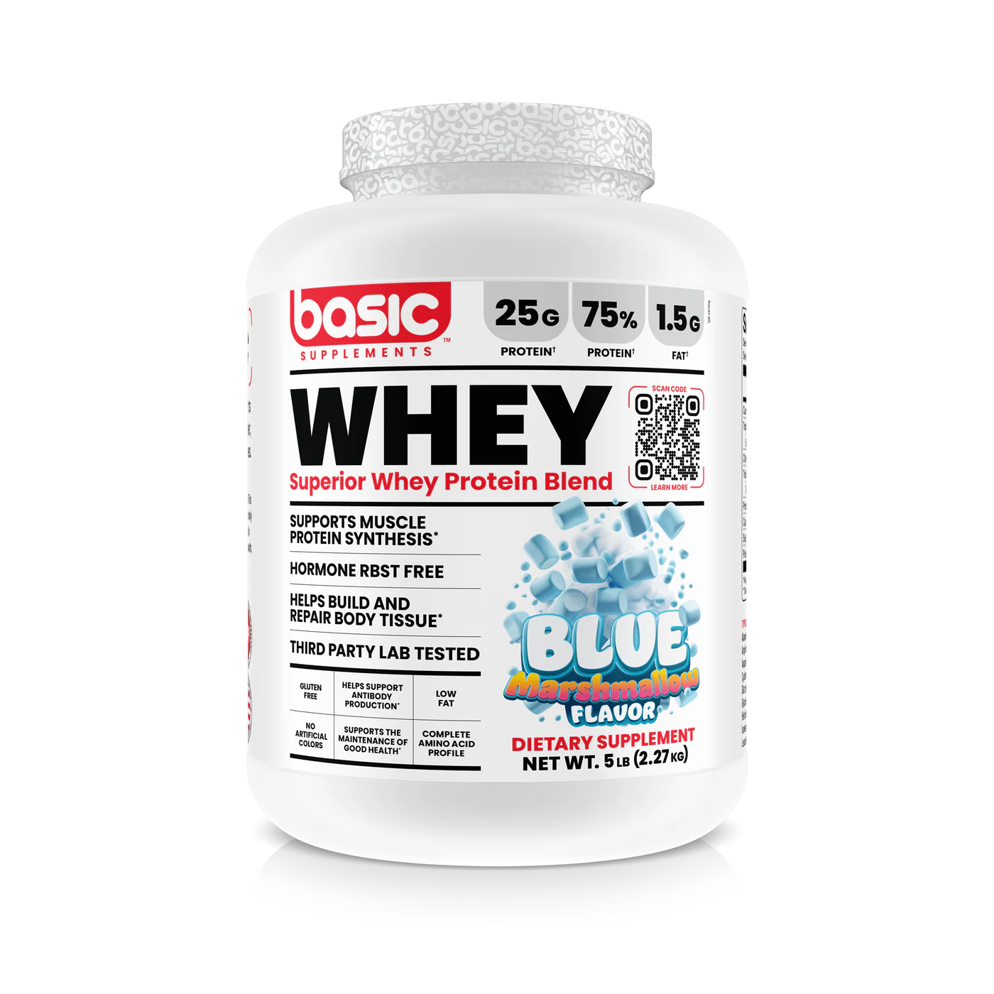 Basic Supplements Whey 2.27 Kg (5 lb)