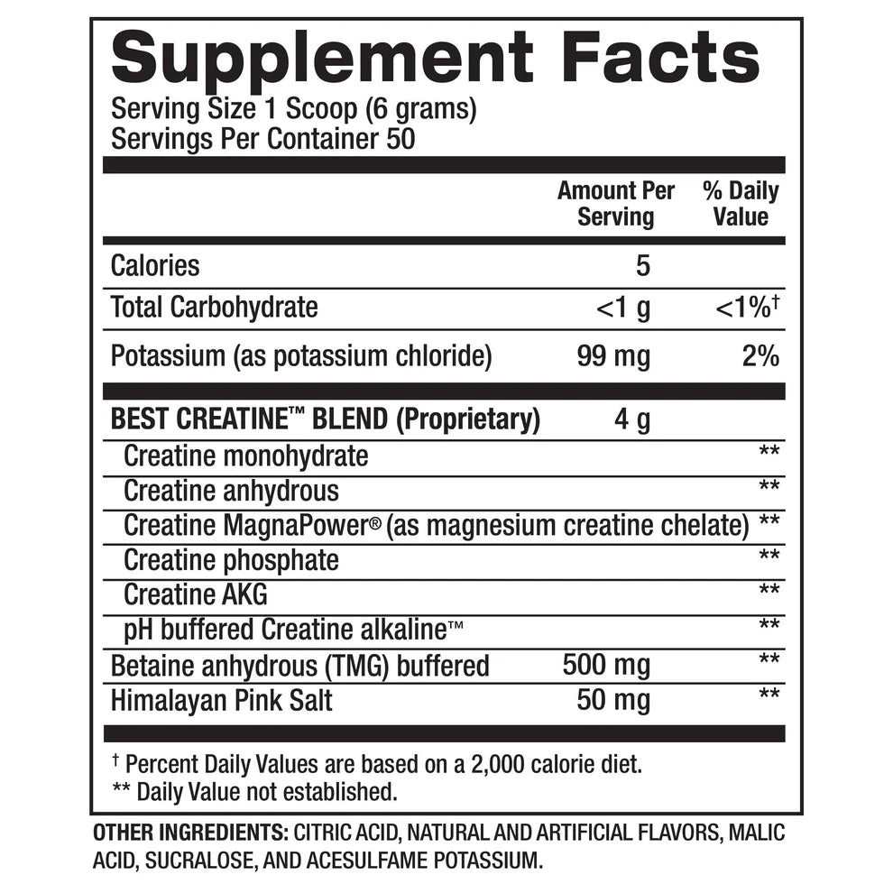Bpi Sports Best Creatine Con Sabor 300 gr