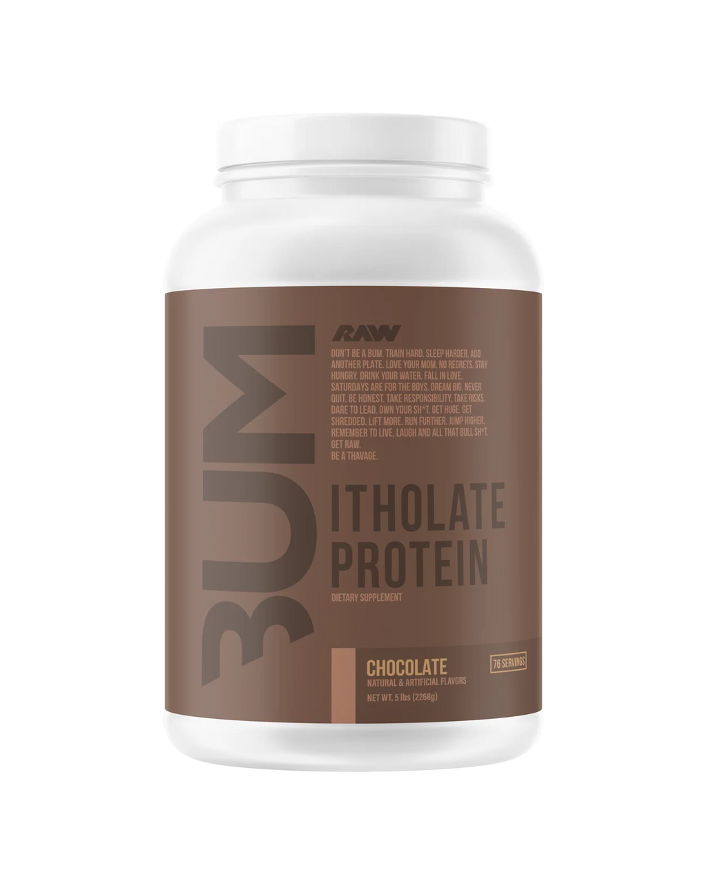 Raw CBUM Itholate Whey Protein 2.26 Kg (5 lb)