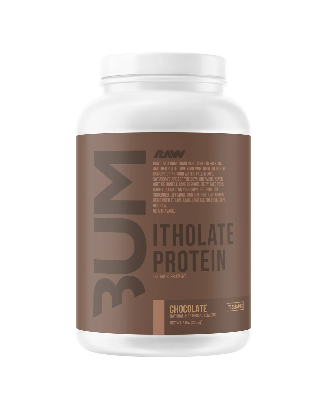 Raw CBUM Itholate Whey Protein 2.26 Kg (5 lb)