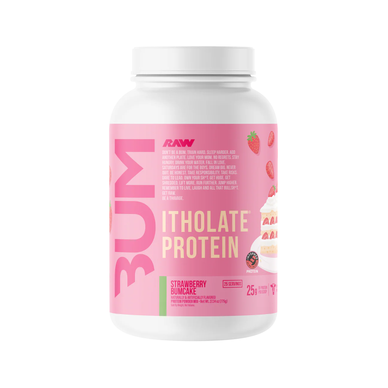 Raw CBUM Itholate Whey Protein 805 gr (28.4 oz)