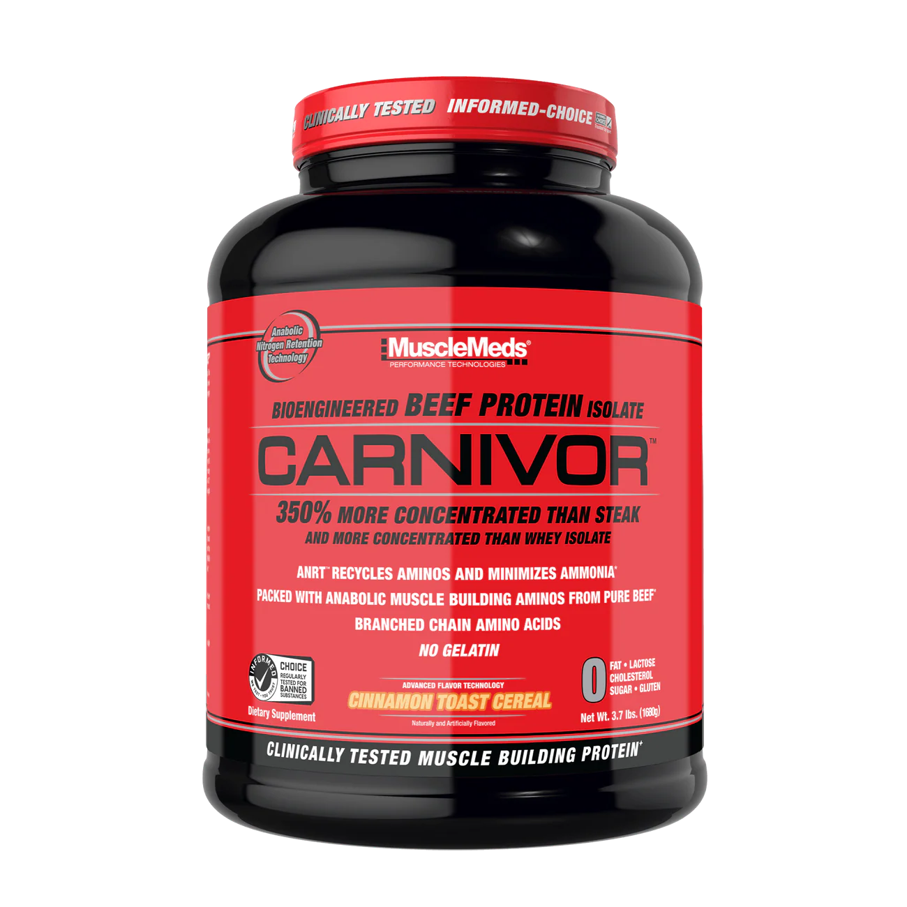 MuscleMeds Carnivor Beef Protein Isolate 1.87 Kg (4.14 lb)