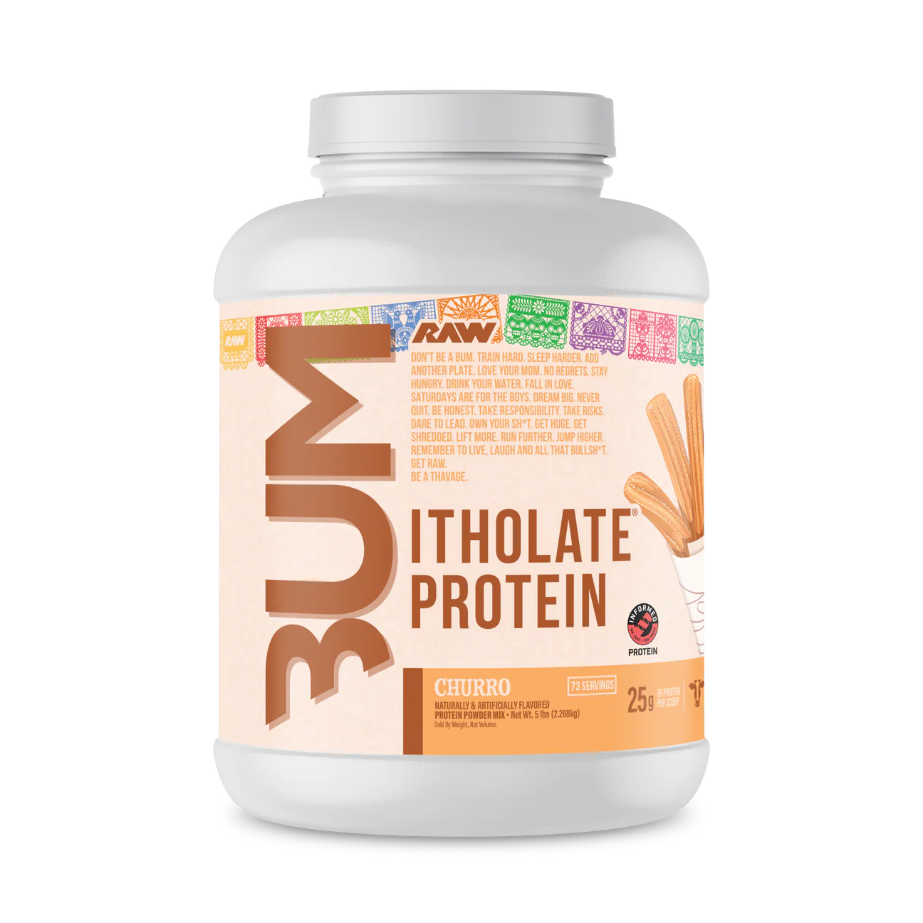 Raw CBUM Itholate Whey Protein 2.26 Kg (5 lb)