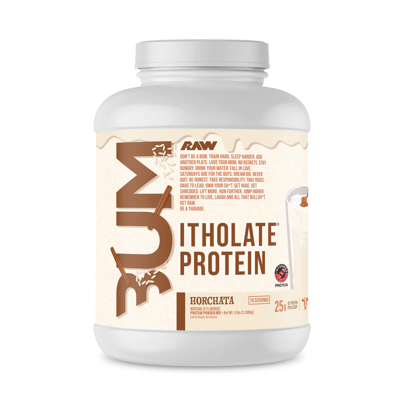 Raw CBUM Itholate Whey Protein 2.26 Kg (5 lb)