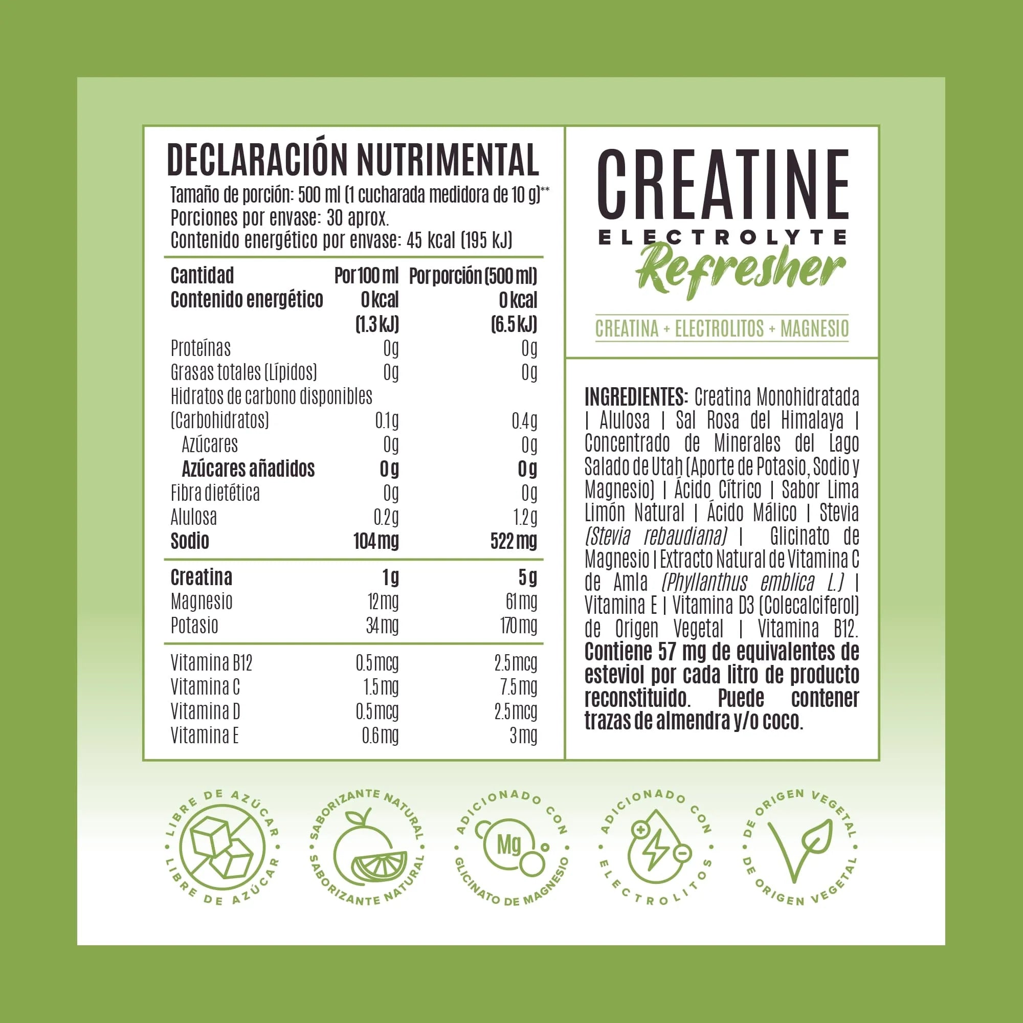 Birdman Creatine Electrolyte Refresher 300 gr