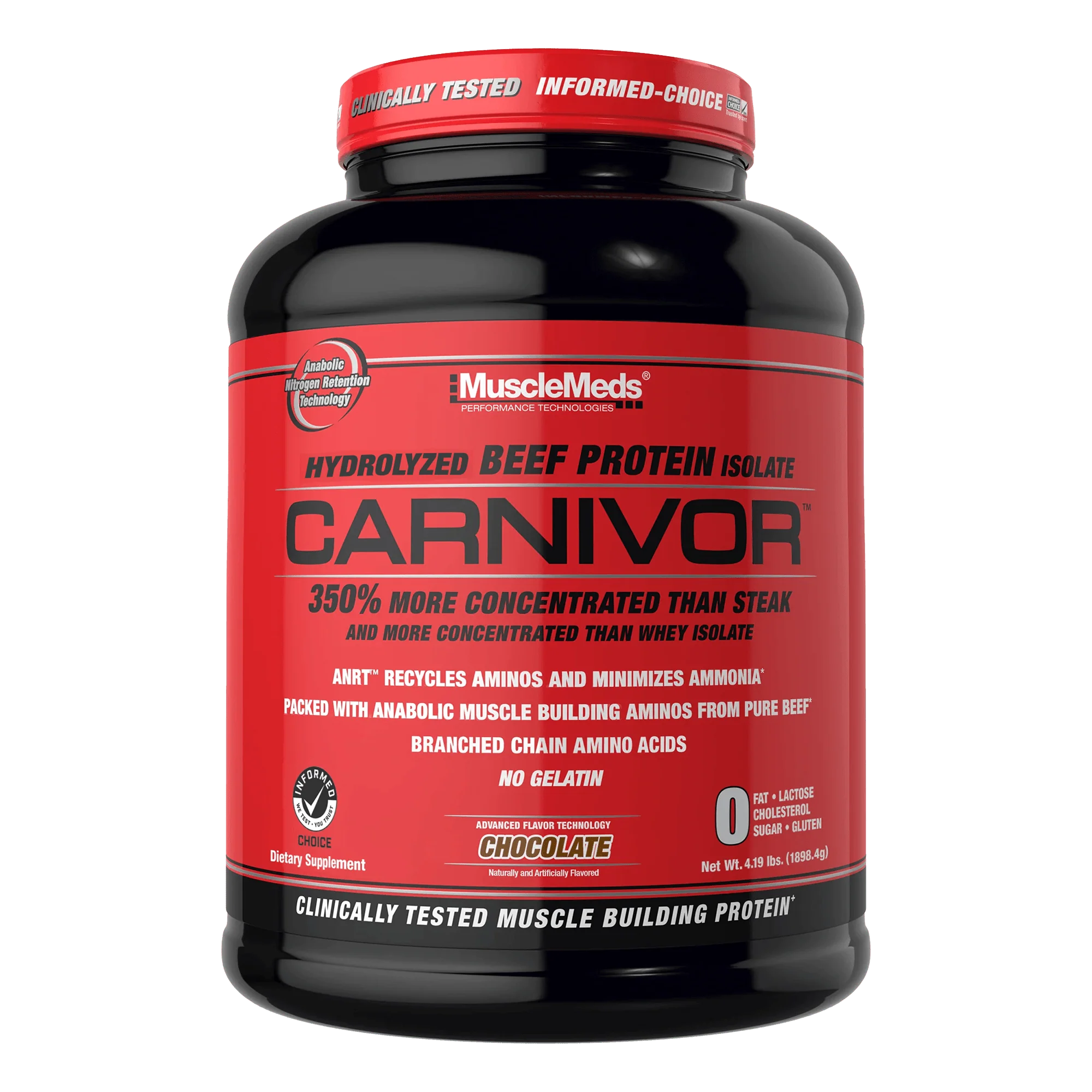 MuscleMeds Carnivor Beef Protein Isolate 1.87 Kg (4.14 lb)