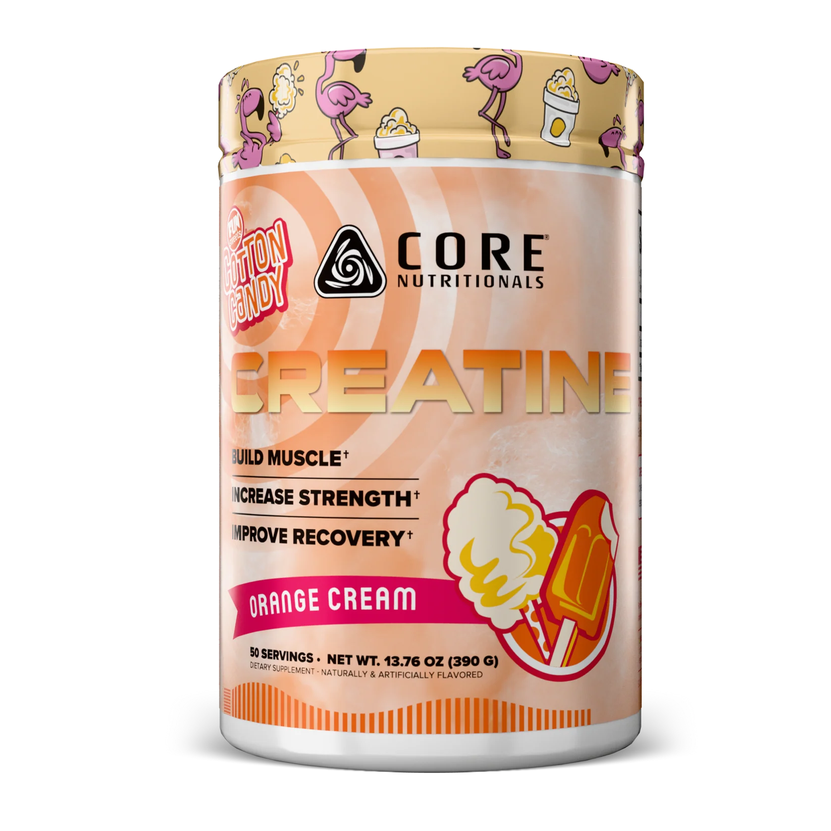 Core Nutritionals Creatina Monohidratada Con Sabor 385 gr