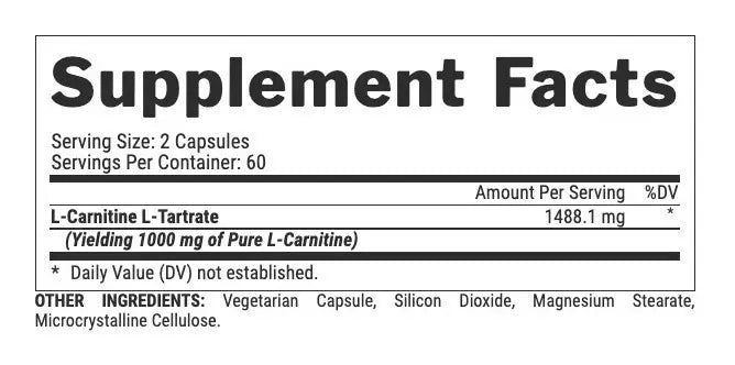 Nutrex Carnitina 120 cápsulas