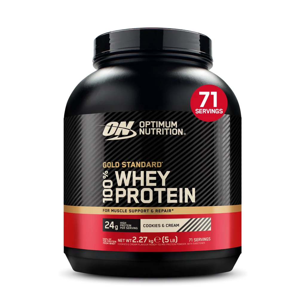 Optimum Nutrition 100% Whey Protein 2.29 Kg (5.05 Lb)