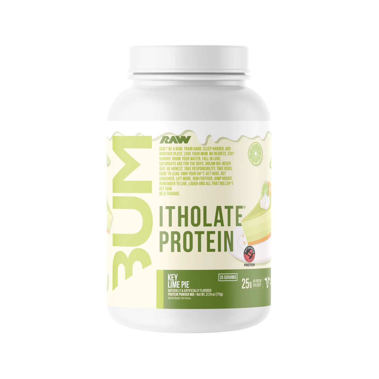 Raw CBUM Itholate Whey Protein 805 gr (28.4 oz)
