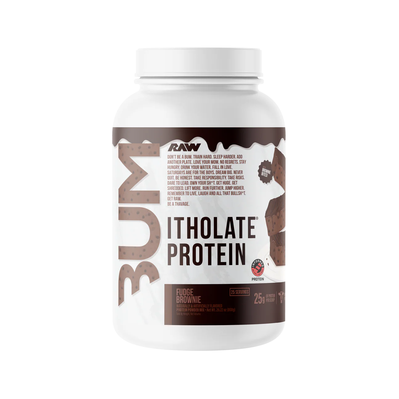 Raw CBUM Itholate Whey Protein 805 gr (28.4 oz)