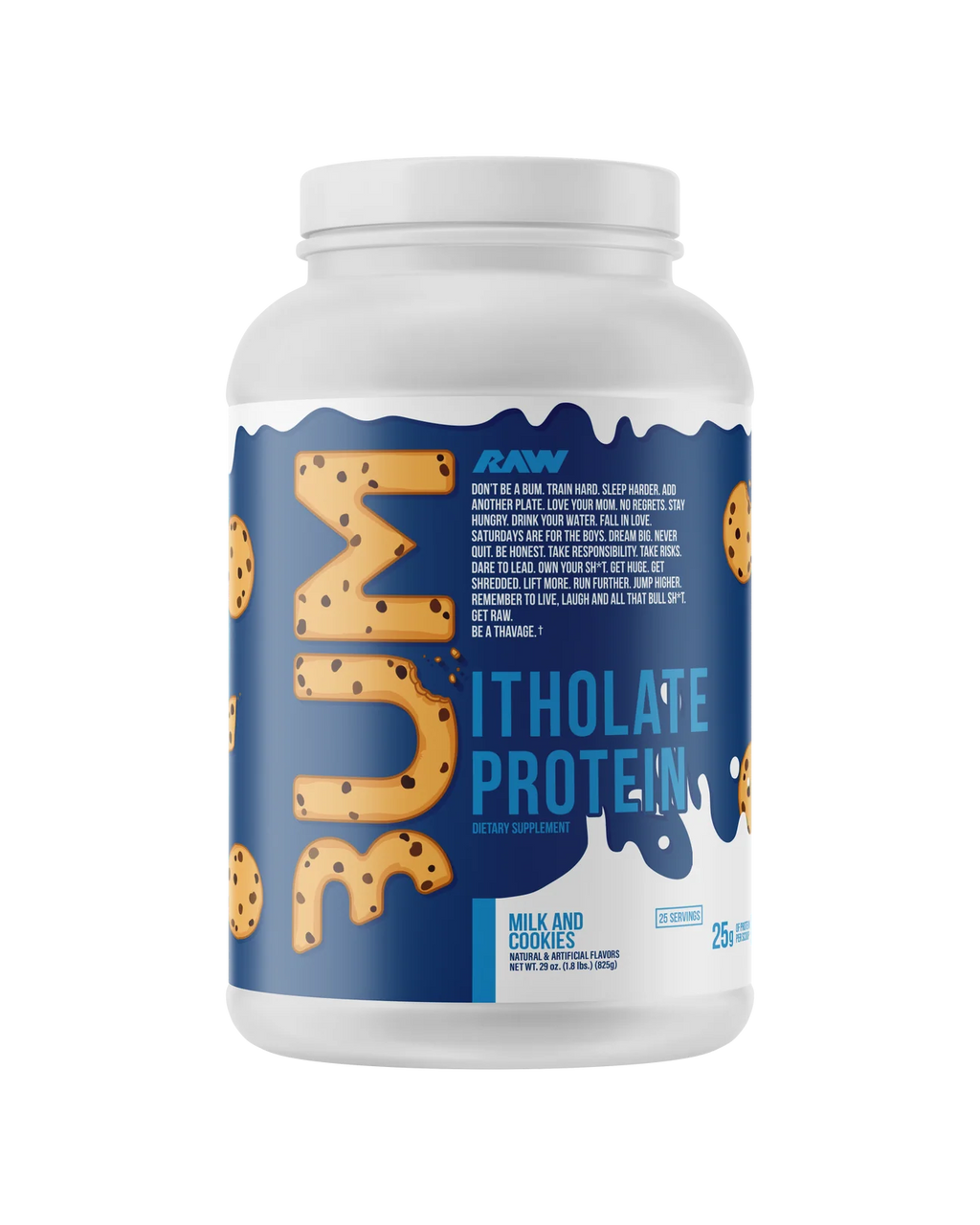Raw CBUM Itholate Whey Protein 805 gr (28.4 oz)