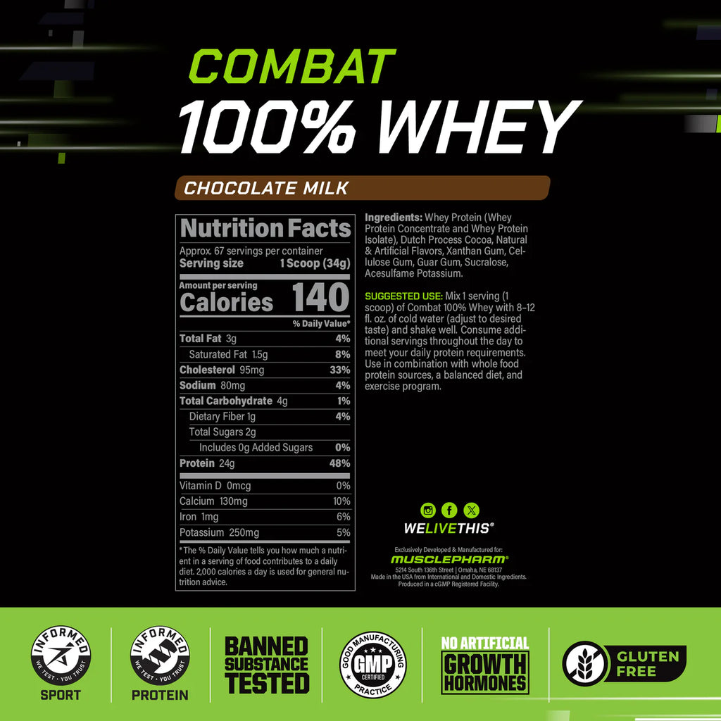 Mp Combat 100% Whey 2.27 Kg (5 lb)