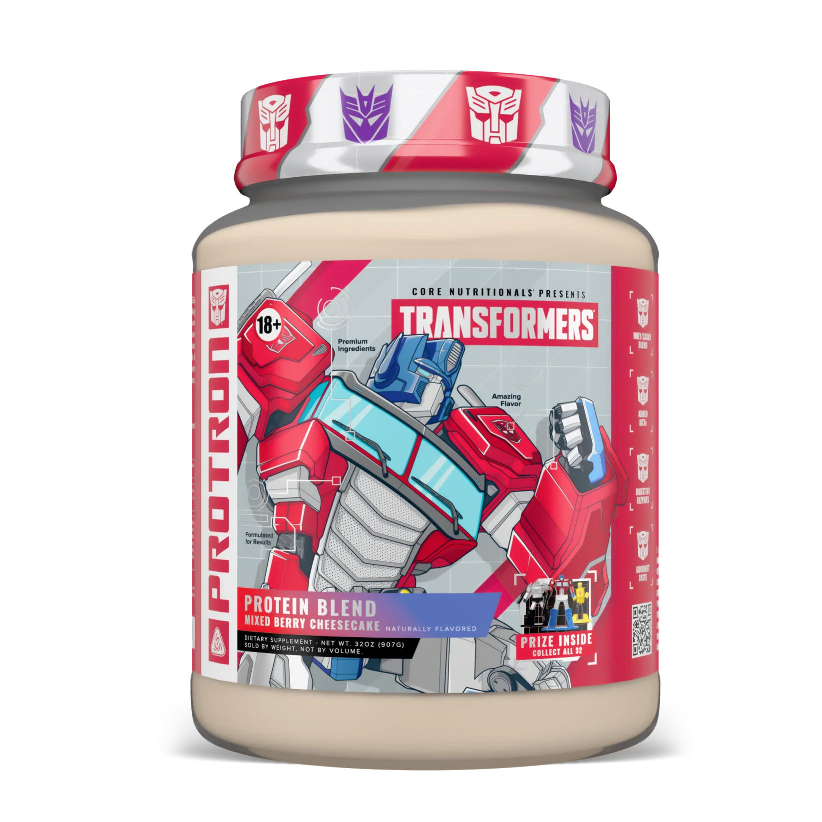 Core Nutritionals Transformers Protron 907 gr (32 oz)