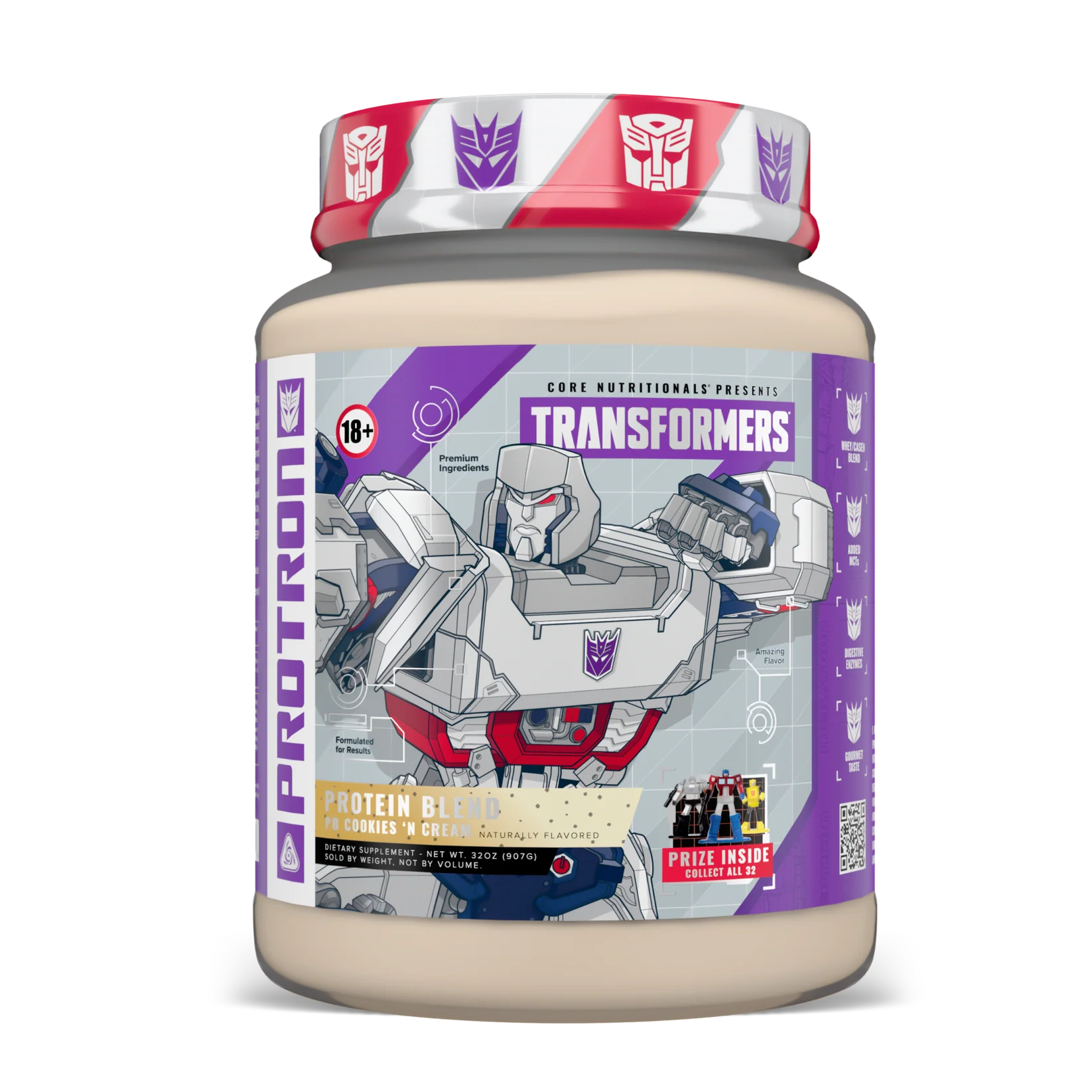 Core Nutritionals Transformers Protron 907 gr (32 oz)