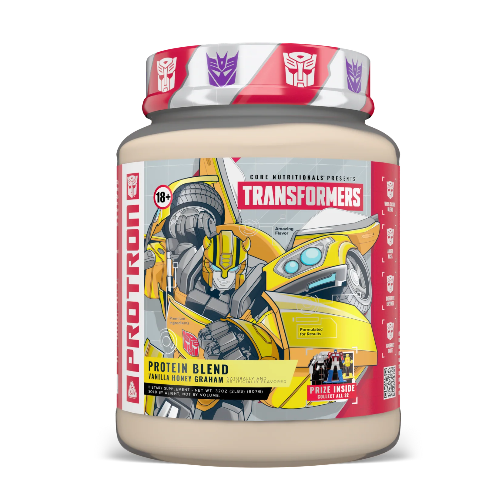 Core Nutritionals Transformers Protron 907 gr (32 oz)