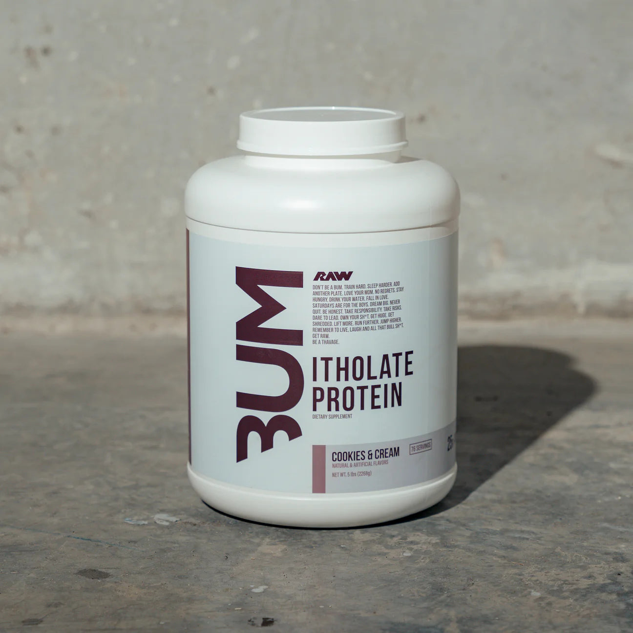 Raw CBUM Itholate Whey Protein 2.26 Kg (5 lb)