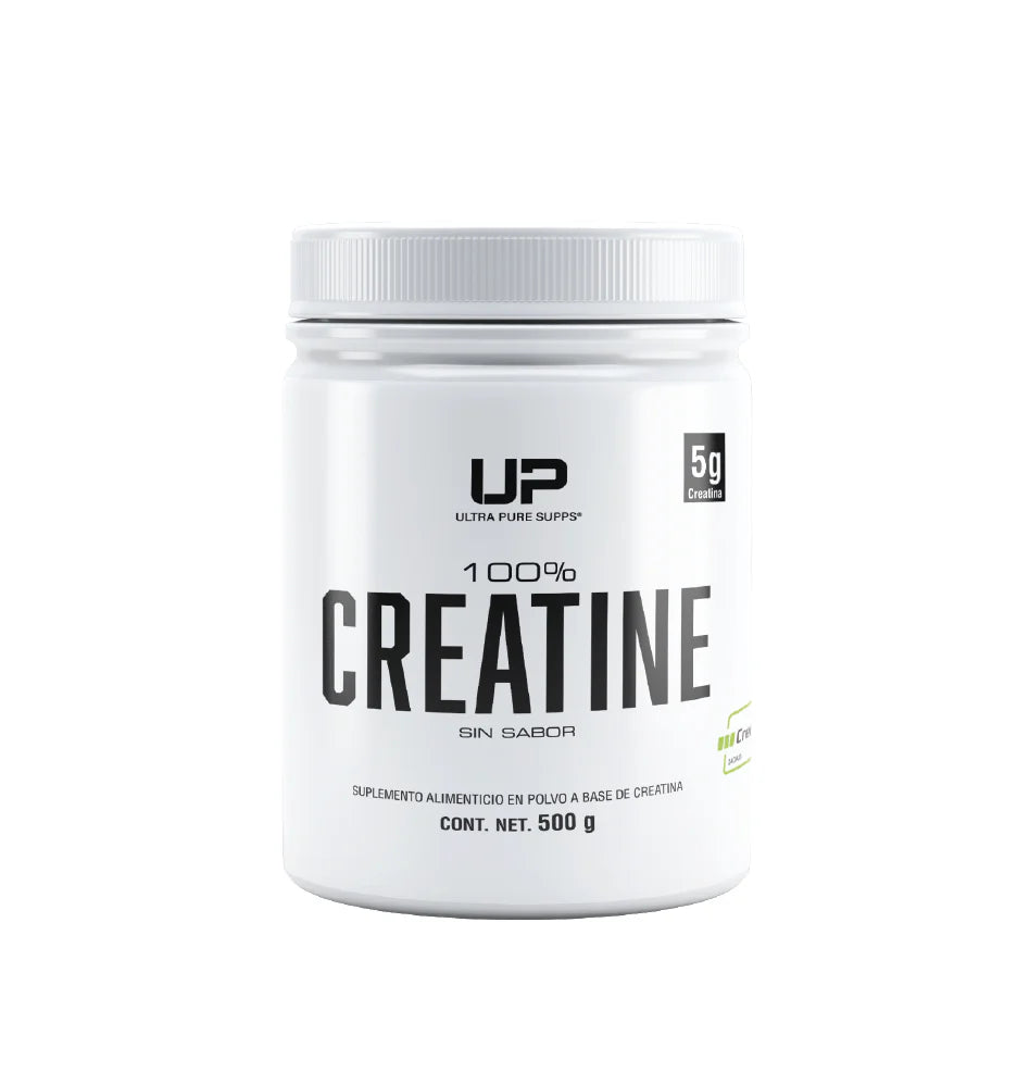 Ultra Pure Supps 100% Creatina Creapure Sin Sabor 500 gr
