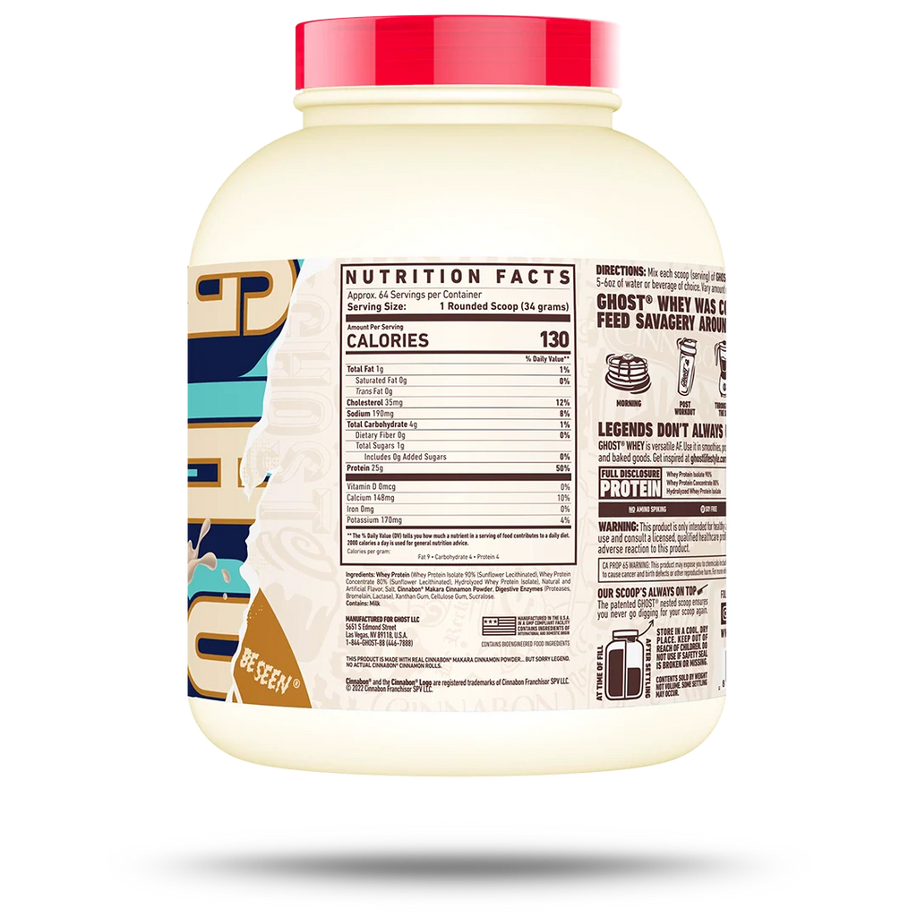 Ghost Whey Protein 2.27 kg (5 lb)