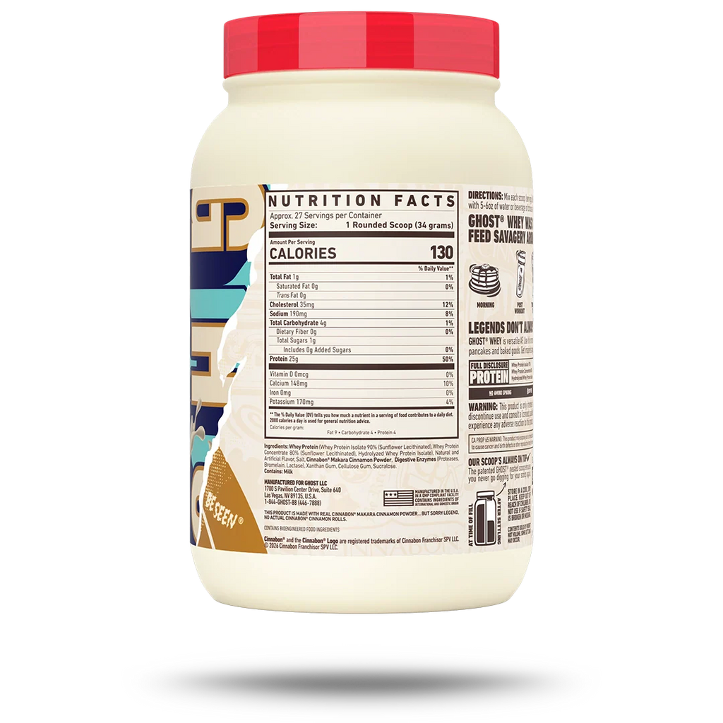 Ghost Whey Protein 910 gr (2 lb)