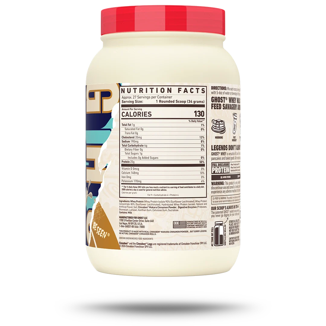 Ghost Whey Protein 910 gr (2 lb)