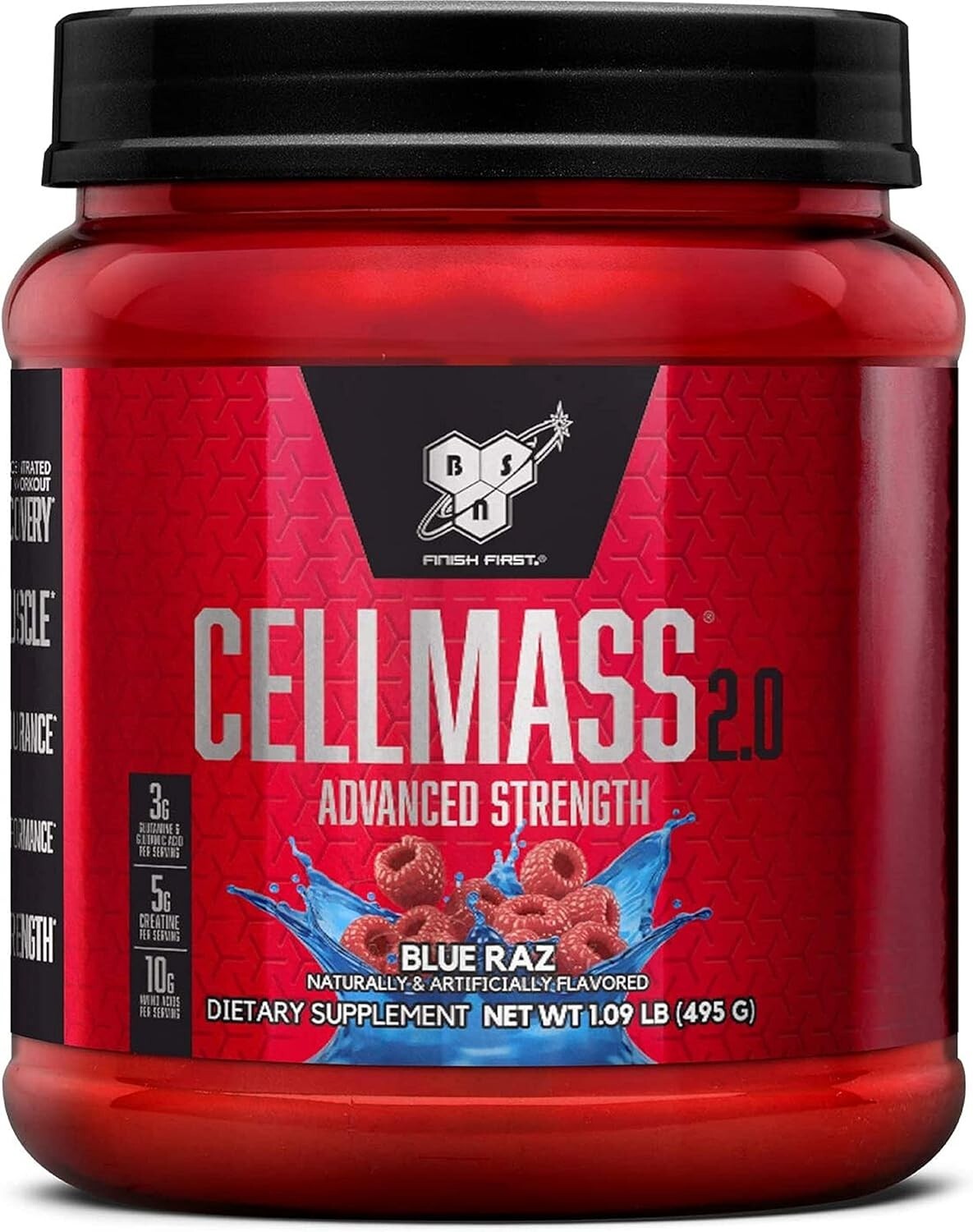 Bsn Cellmass 2.0 Creatina BCAA Recuperación 495 gr