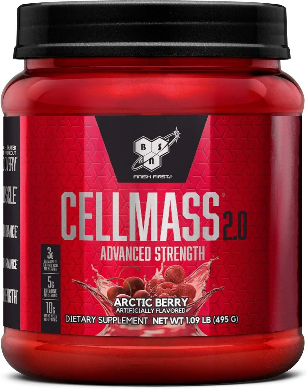 Bsn Cellmass 2.0 Creatina BCAA Recuperación 495 gr